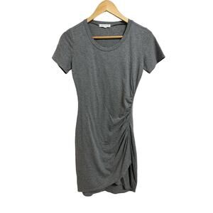 Socialite women's grey ruched mini dress‎ size XS